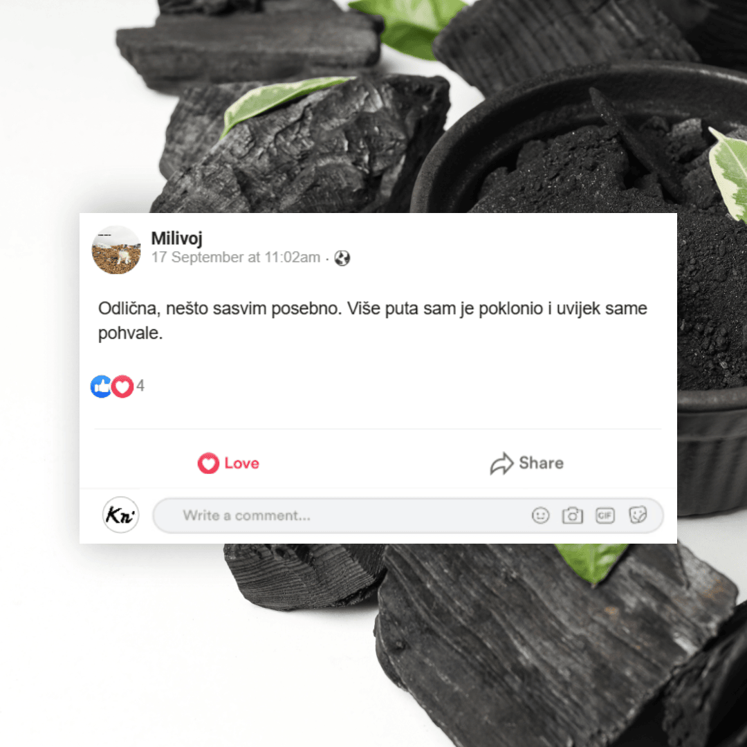 Prirodna crna pasta za zube s aktivnim ugljenom